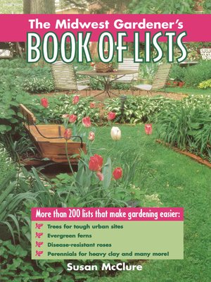 cover image of The Midwest Gardener's Book of Lists